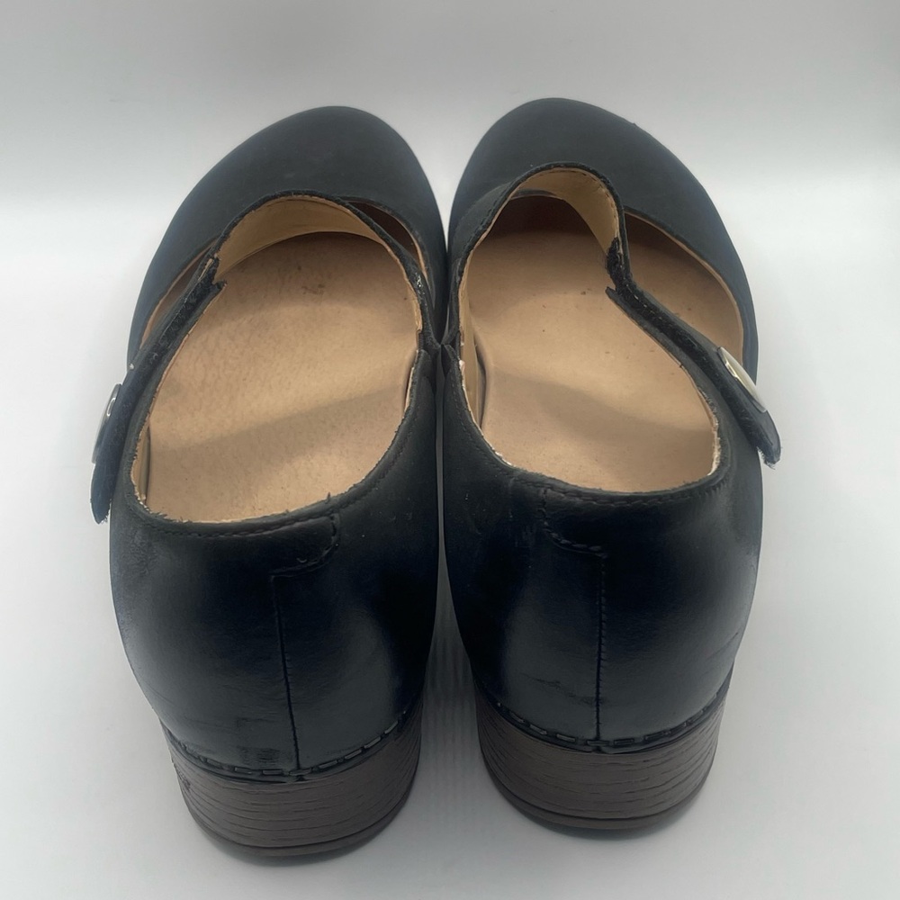 Women’s Dankso Beatrice Burnished Nubuck Leather Mary Janes Size 38 (US 7.5-8) - Picture 4 of 8
